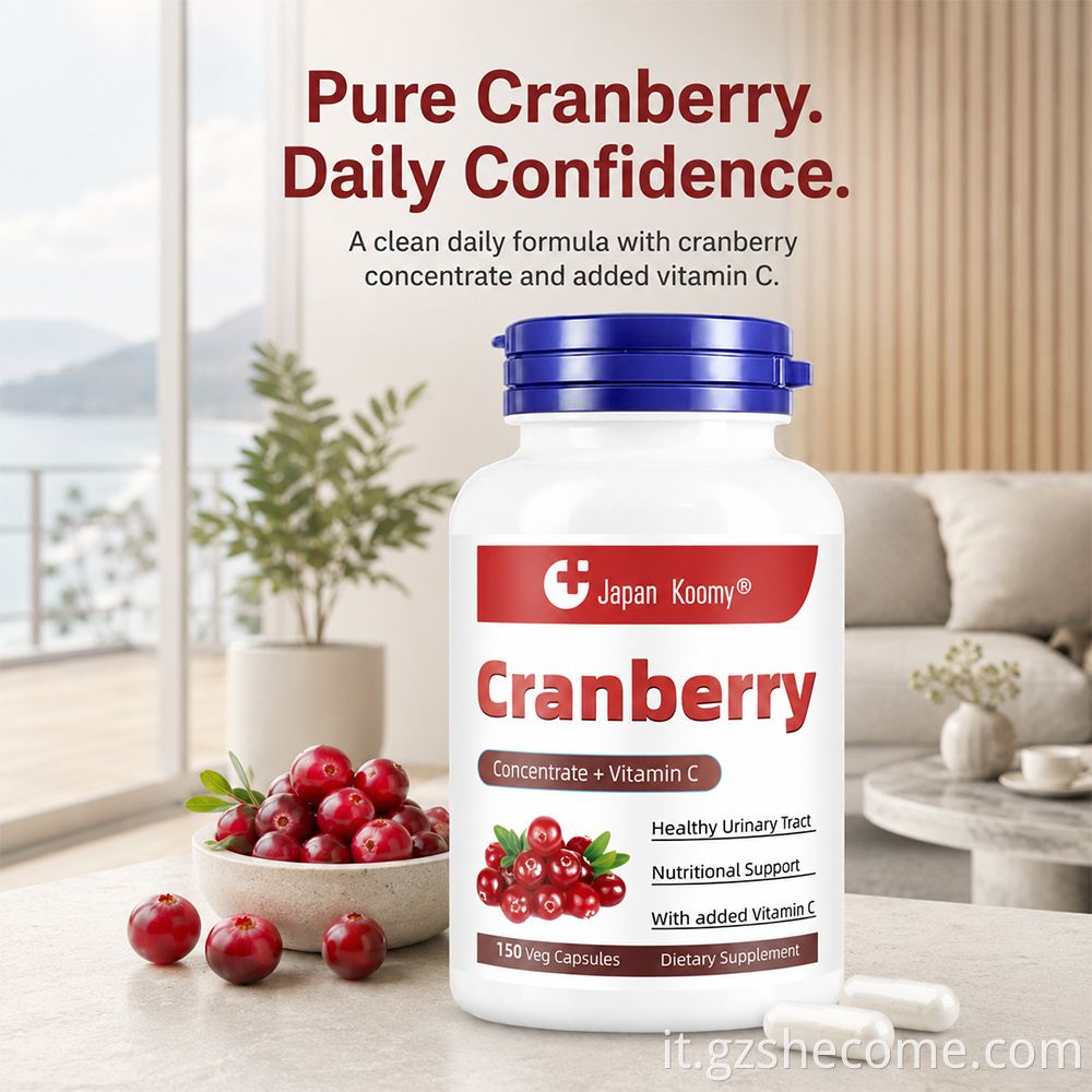 Cranberry Concentrate Capsules9